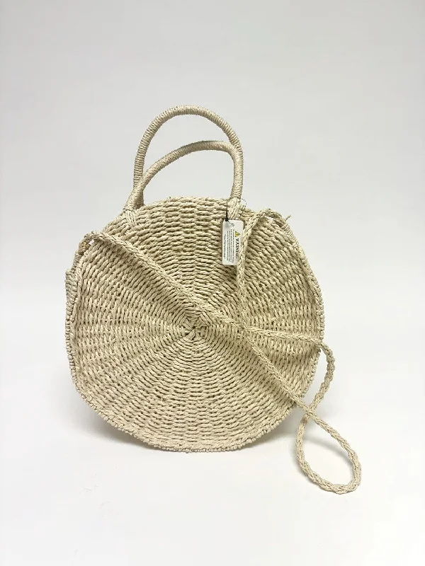 PP6798 Round Rattan Crossbody Bag