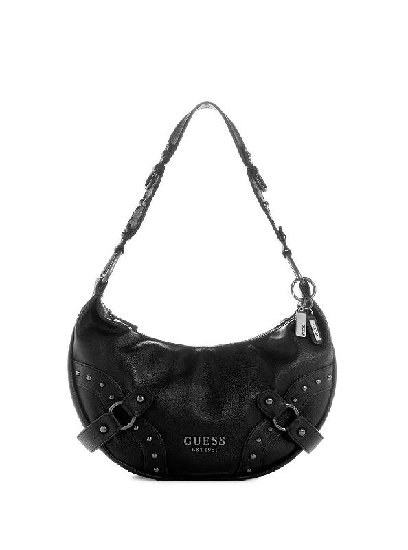 Black Natalya Hobo Bag