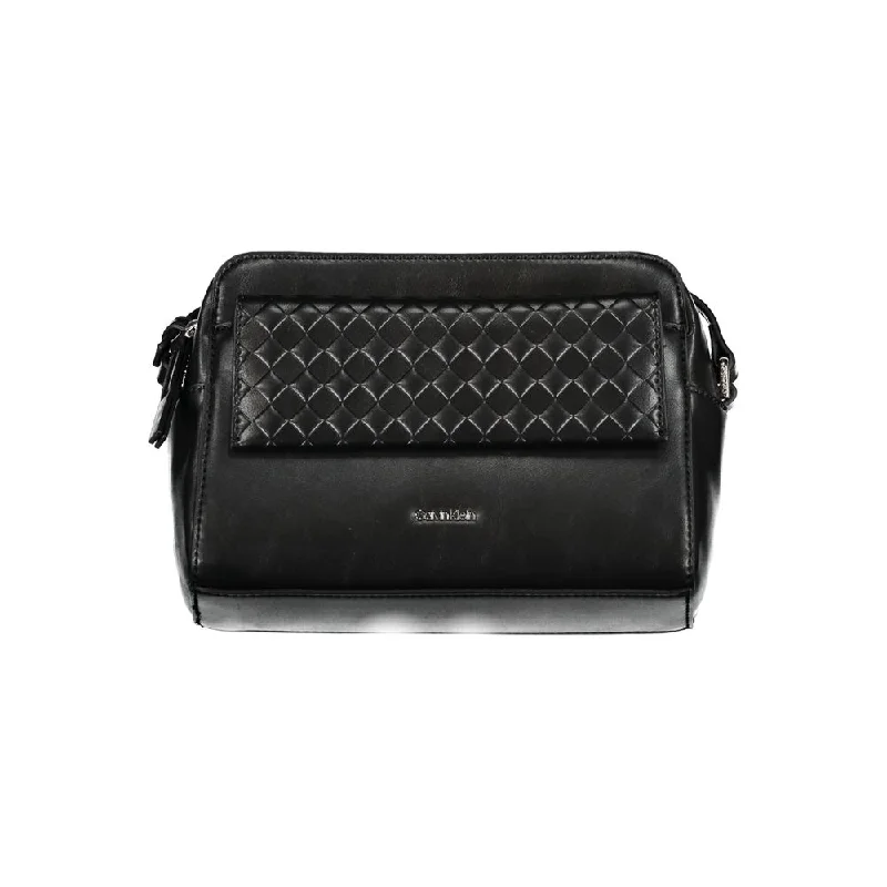 Calvin Klein Black Polyester Handbag