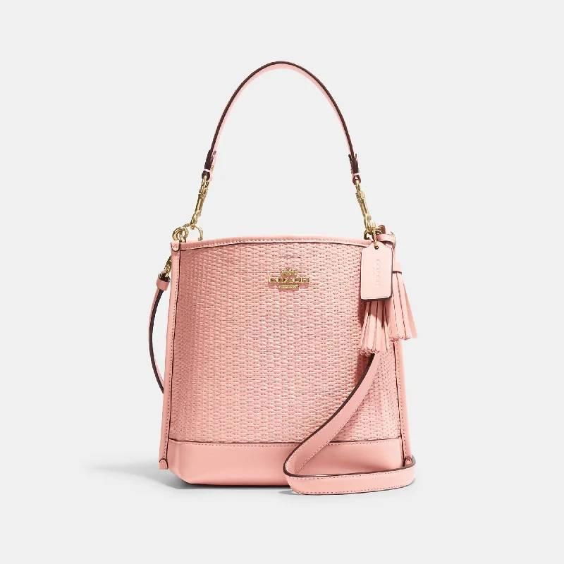 Coach Outlet Mollie Bucket Bag 22 In Straw