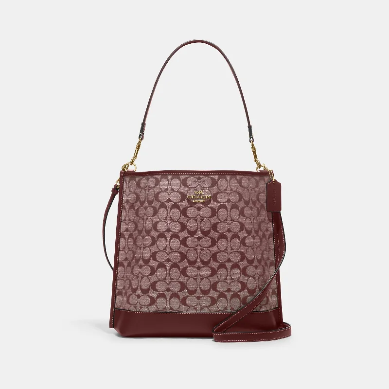 Coach Outlet Mollie Bucket Bag In Signature Chambray