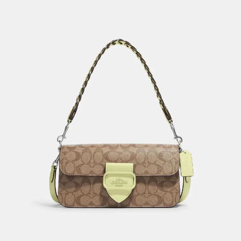 Coach Outlet Morgan Shoulder Bag In Signature Canvas