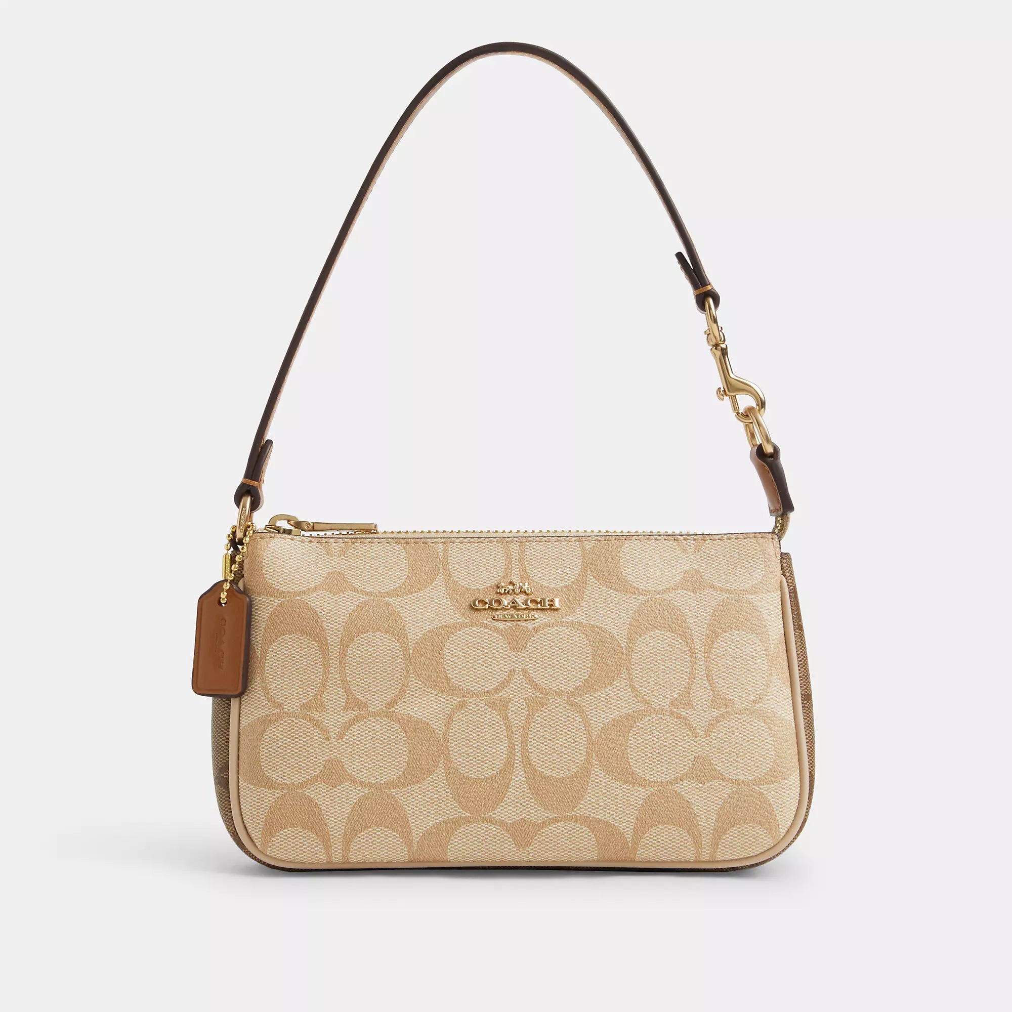 Coach Outlet Nolita 19 In Blocked Signature Canvas