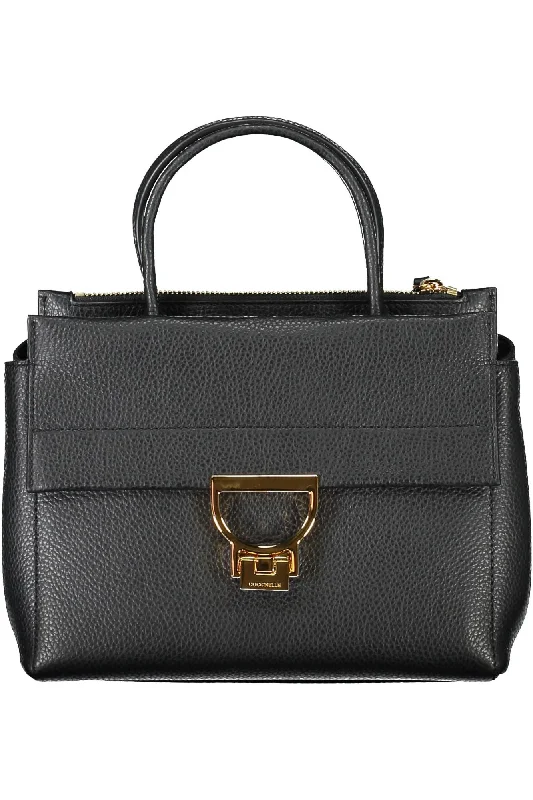 Coccinelle Black Leather Women Handbag