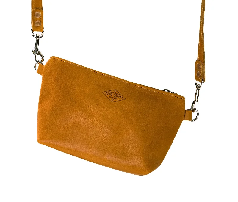 Lifetime Leather Co Women's Crossbody Leather Bag