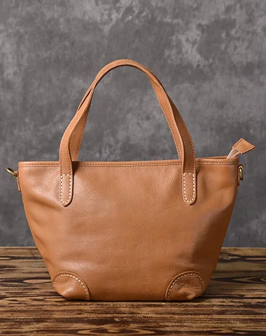 Handmade Leather Women Small Tote Handbag Shoulder Bag For Women