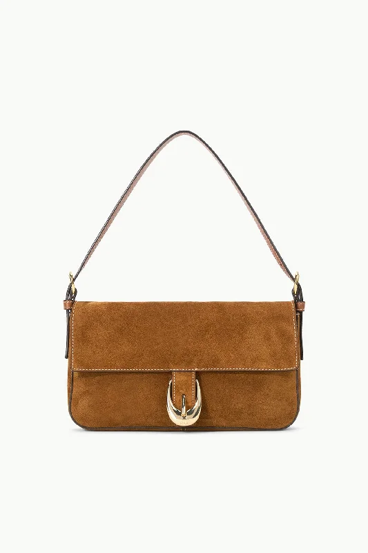 HARLOW BAG | TAN SUEDE