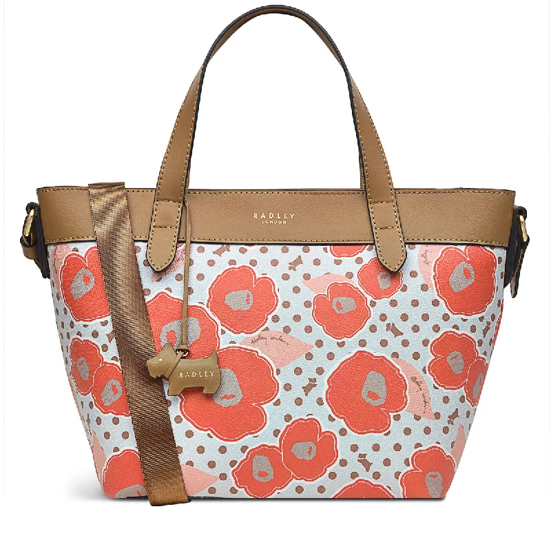 Heritage Hollyhock Responsible - Medium Ziptop Satchel