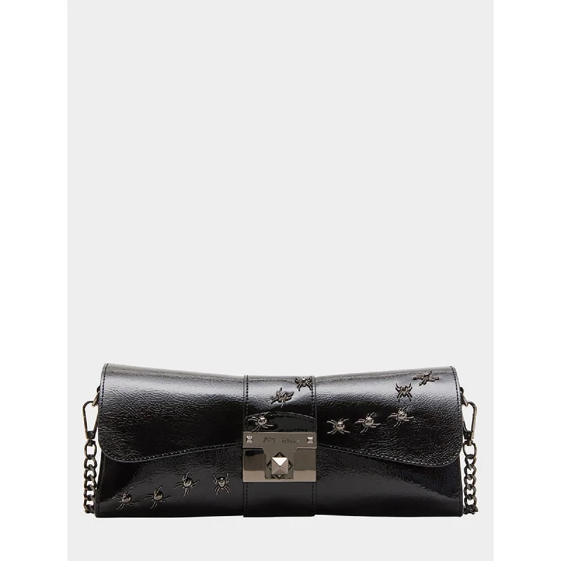 Itsy Bitsy Convertible Clutch Black