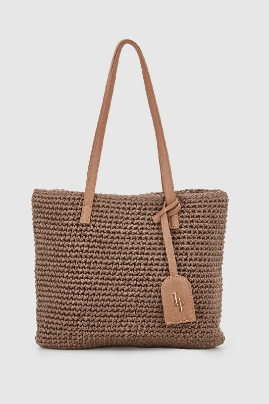 Rayon Crochet Tote Bag