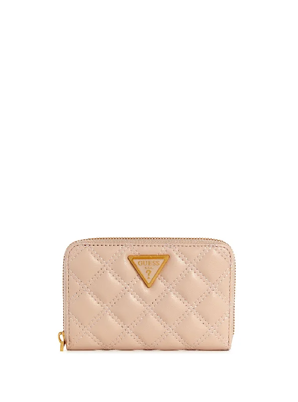 Light Beige Giully Medium Wallet