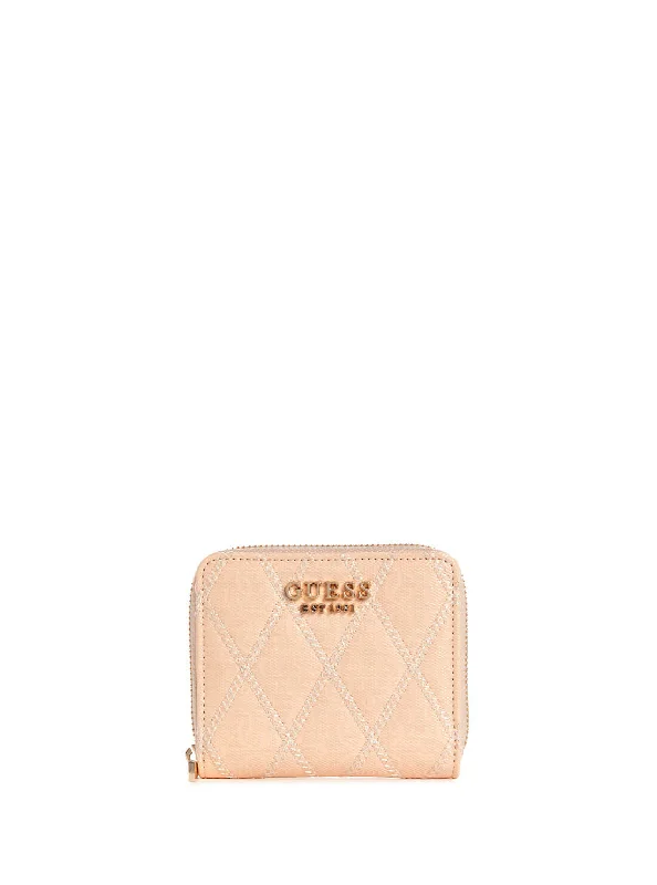 Light Peach Adi Small Wallet