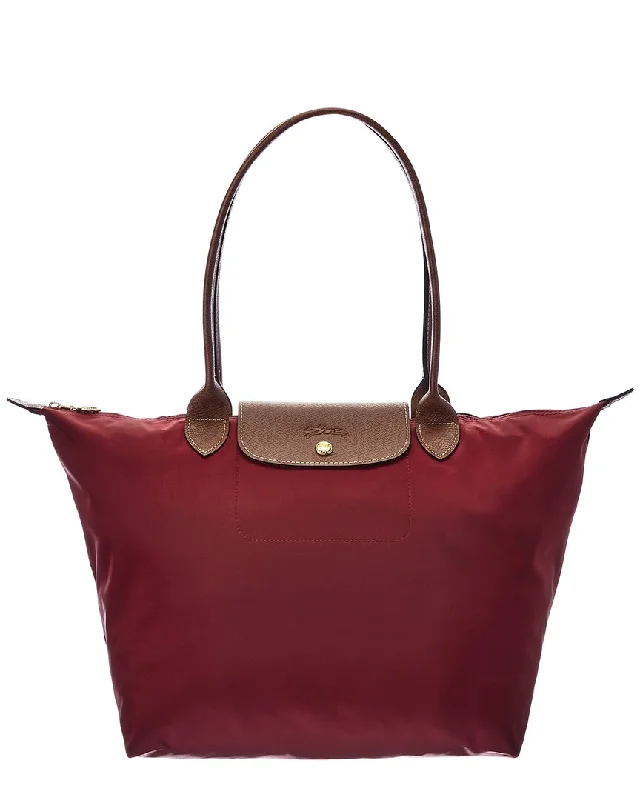 Longchamp Le Pliage Large Nylon Long Handle Tote