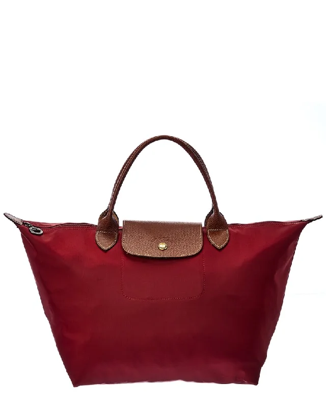 Longchamp Le Pliage Medium Nylon Short Handle Tote