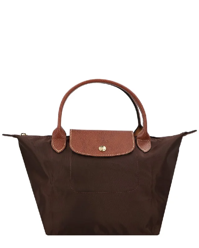 Longchamp Le Pliage Original Small Canvas & Leather Bag