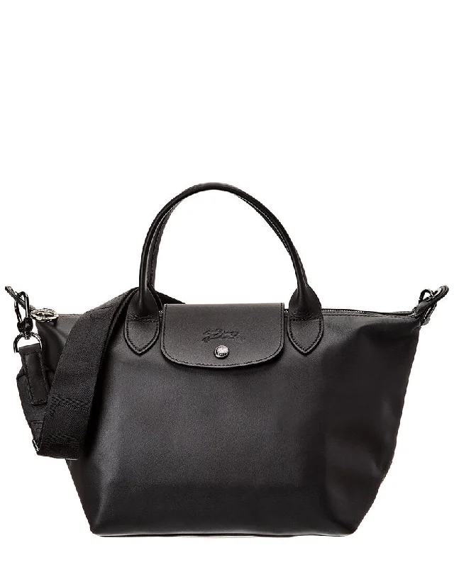 Longchamp Le Pliage Xtra Leather Satchel