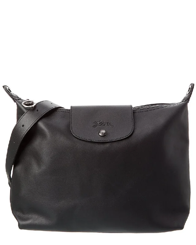 Longchamp Le Pliage Xtra Medium Leather Hobo Bag