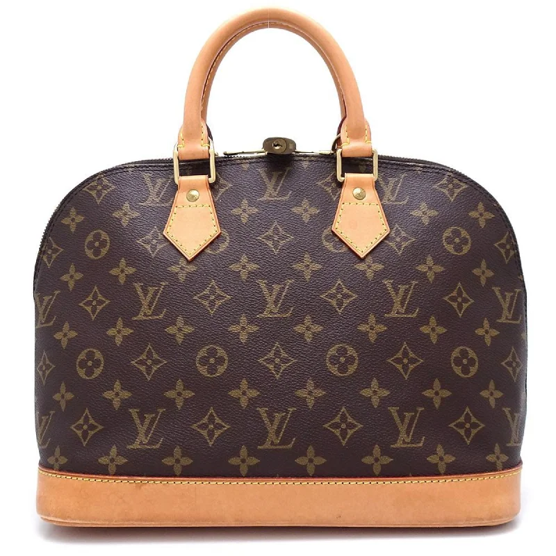 Louis Vuitton Alma  Canvas Handbag (Pre-Owned)