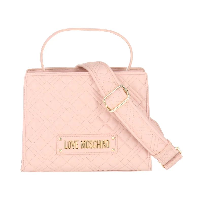 Love Moschino Womens Light Pink Shoulder Bag