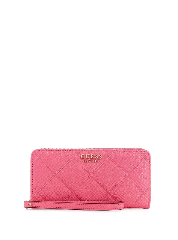 Magenta Caddie Large Wallet