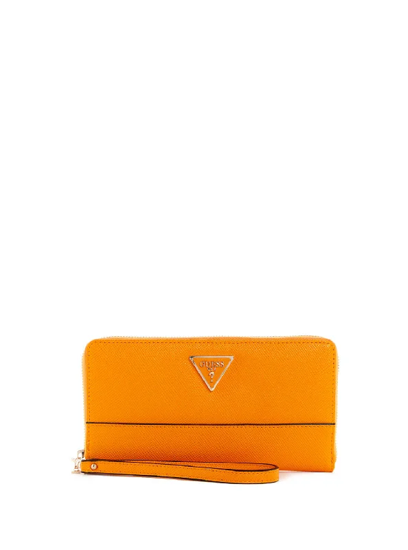 Mango Orange Noelle Cheque Organiser Wallet