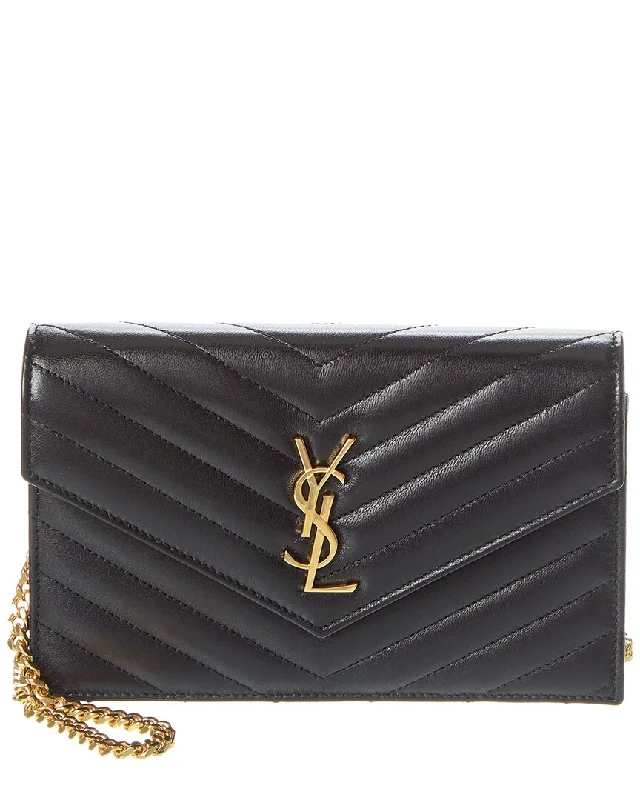 Saint Laurent Cassandre Matelasse Leather Shoulder Bag