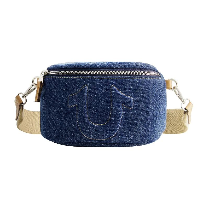 STITCHED HORSESHOE BELT BAG