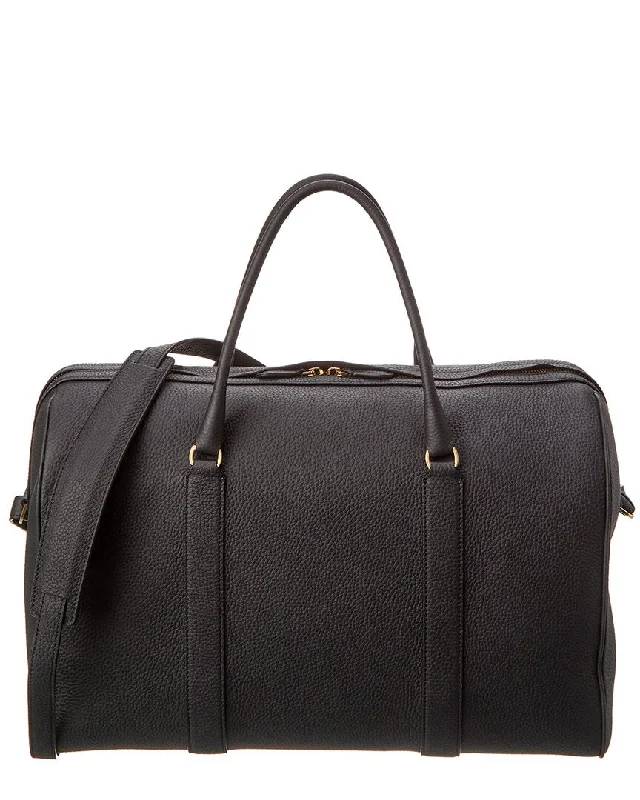 The Row Iowa Leather Duffel Bag