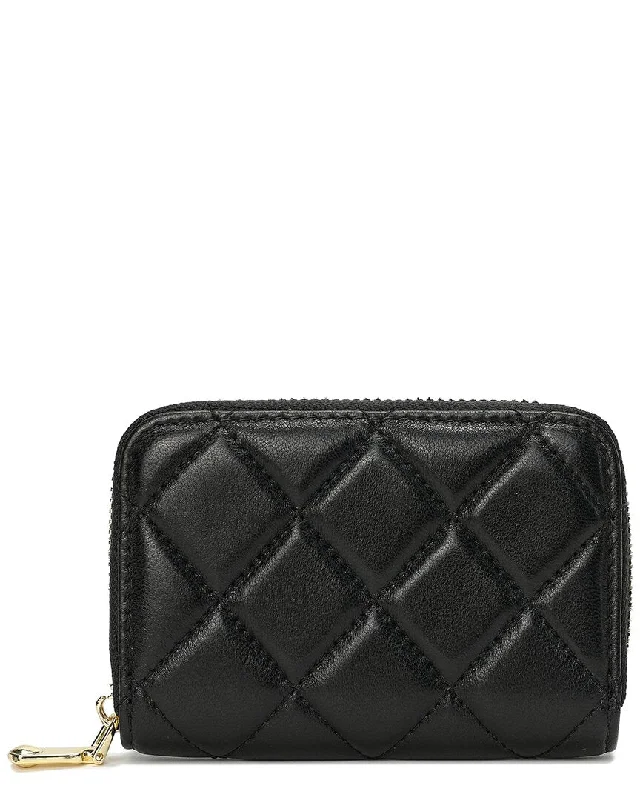 Tiffany & Fred Paris Quilted Leather Card Holder