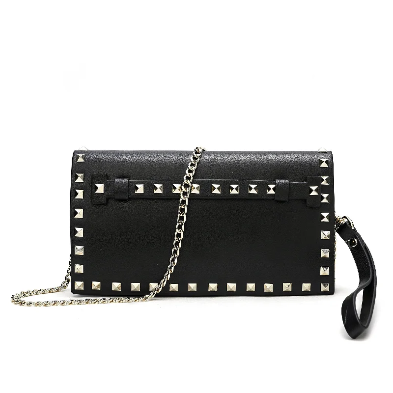 Tiffany & Fred Studded Shoulder/Clutch Bag