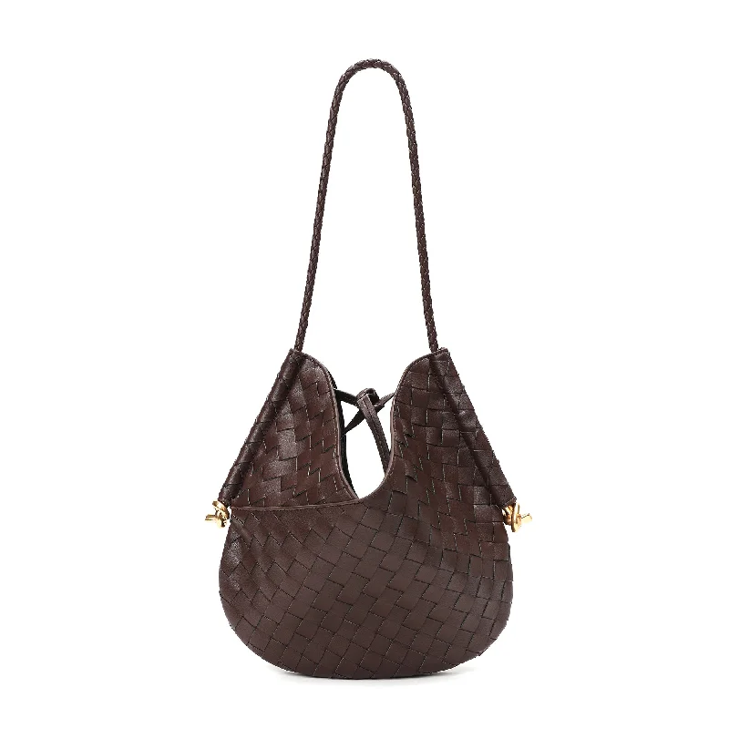 Tiffany & Fred Woven Leather Hobo/Shoulder Bag