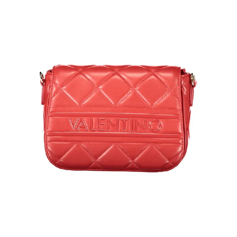 Valentino Bags Red Polyethylene Handbag