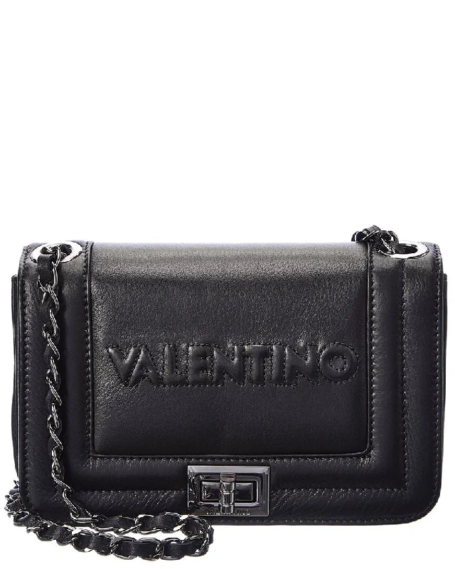 Valentino by Mario Valentino Beatriz Embossed Leather Shoulder Bag