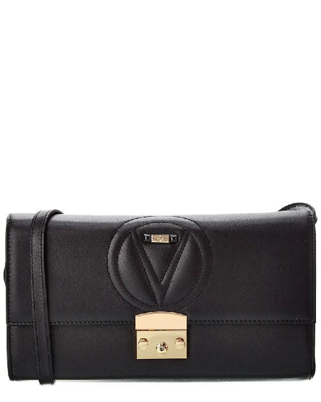 Valentino by Mario Valentino Cocotte Leather Shoulder Bag