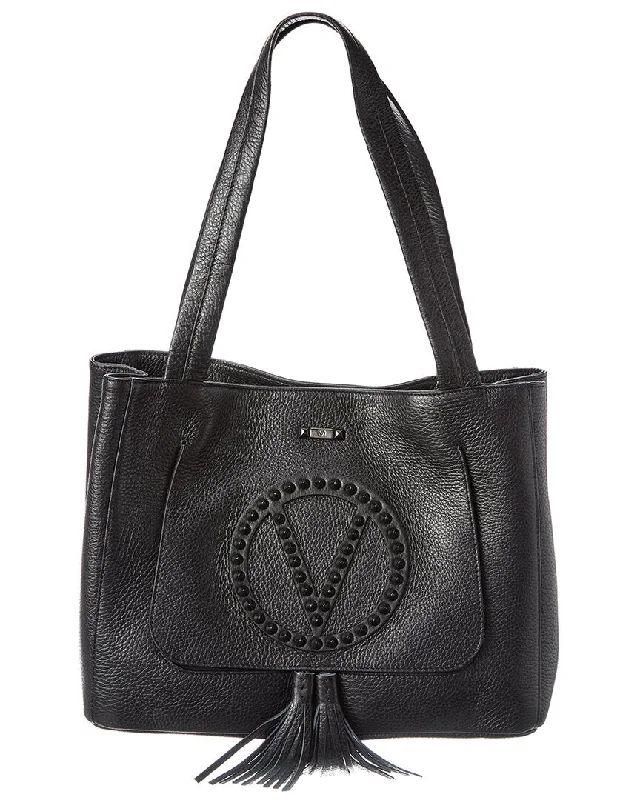 Valentino by Mario Valentino Estelle Rock Leather Tote