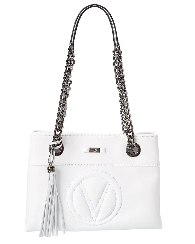 Valentino by Mario Valentino Kali Signature Leather Shoulder Bag