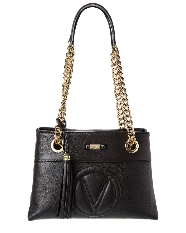 Valentino by Mario Valentino Kali Signature Leather Shoulder Bag