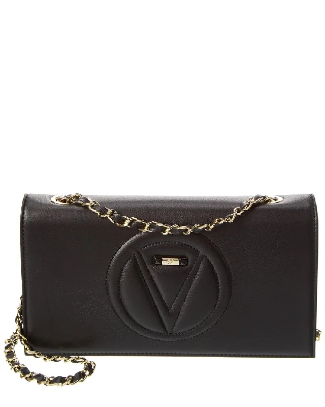 Valentino by Mario Valentino Lena Signature Leather Shoulder Bag