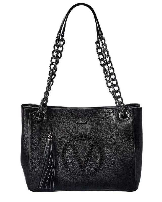 Valentino by Mario Valentino Luisa Rock Leather Shoulder Bag