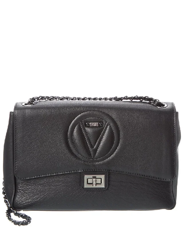 Valentino by Mario Valentino Posh Signature Leather Shoulder Bag