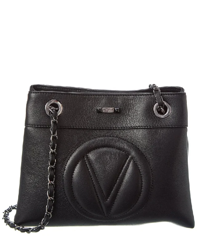 Valentino by Mario Valentino Rita Signature Leather Shoulder Bag