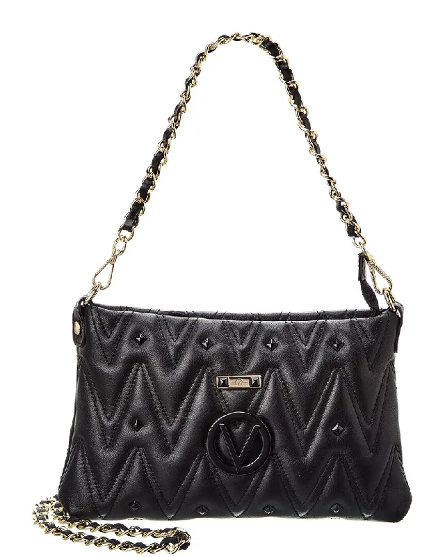 Valentino by Mario Valentino Vanille Diamond Leather Shoulder Bag