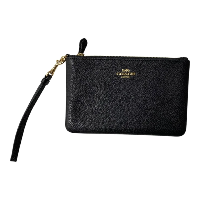 WRISTLET DESIGNER by COACH In BLACK, Size: MEDIUM