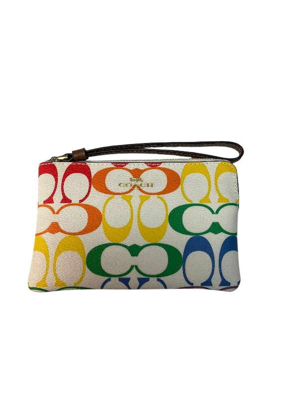 Wristlet Designer By Coach, Size: Small